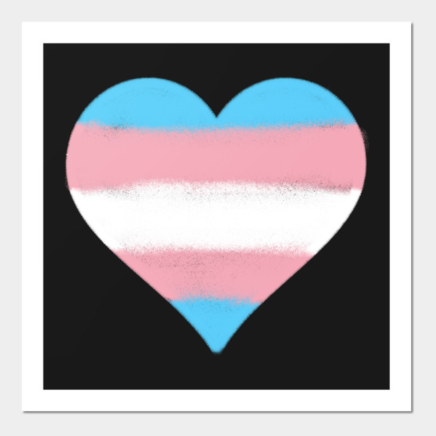 Transgender Flag Heart