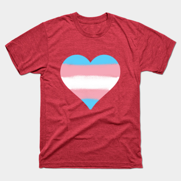 Transgender Flag Heart