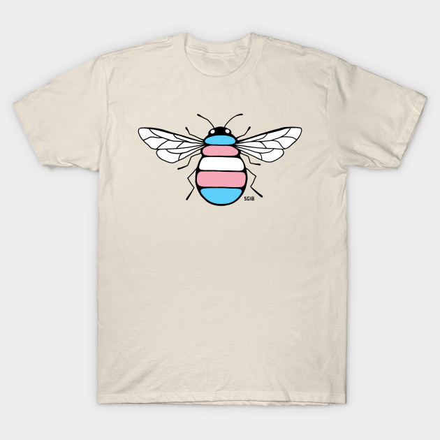 Trans Pride Bee