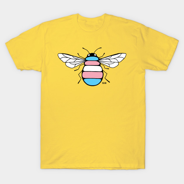 Trans Pride Bee