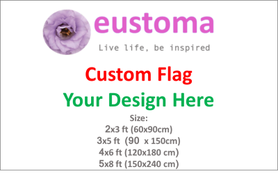 Custom Design Flag PN0112 2x3 ft (60x90 cm) / 2 Grommets Official PAN FLAG Merch