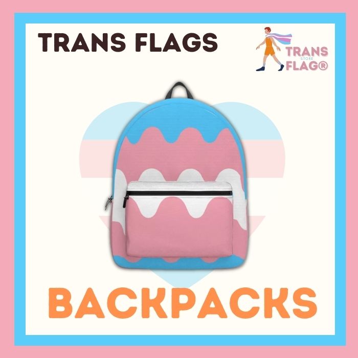 Trans Flags Backpacks - Trans Flag Merch