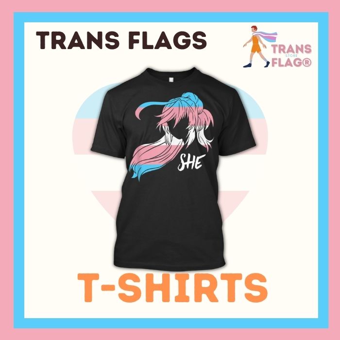 Trans Flags T shirts - Trans Flag Merch